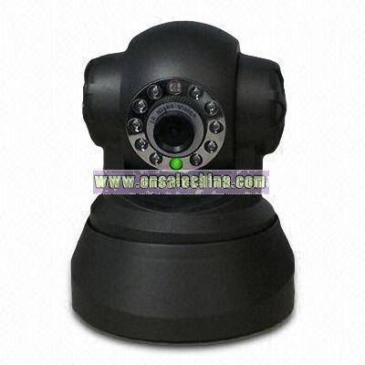IP Camera with Built-in Web Server and Motion Detection
