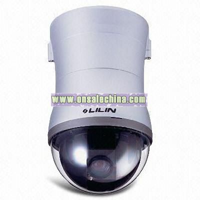 Dome IP Camera with Automatic/Manual Iris Control