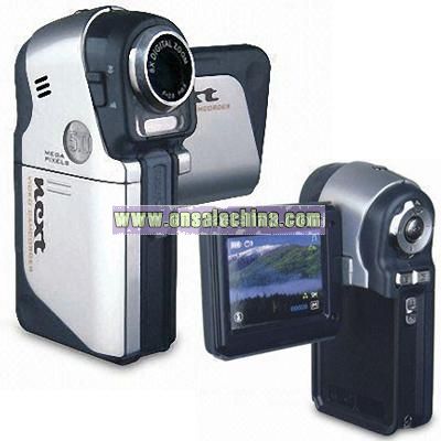 5MP Digital Video Camcorder with 2.0-inch TFT and Auto-Run Function for Upload Clips to YouTube