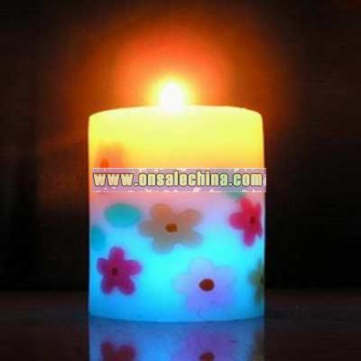 Color Flame Candle