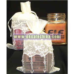 Gift bagged candle