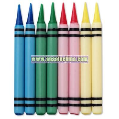 Crayon Candles