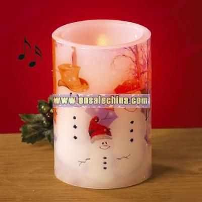 Musical Flameless Candle