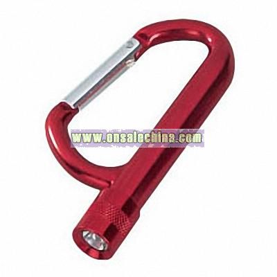 Carabiner Clasp with LED Light