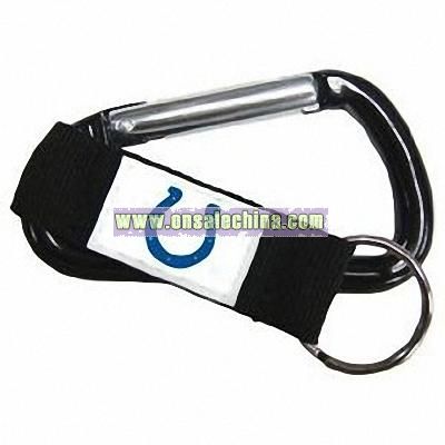 Indianapolis Colts Black Carabiner Keychain