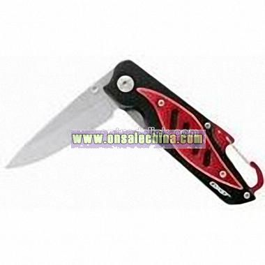 Folding Knife With Carabiner
