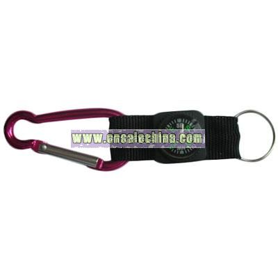 Carabiner Hook with Compass