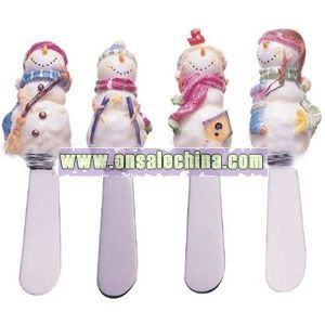 Snowman Butter Knife and Cheese Knife Gifts