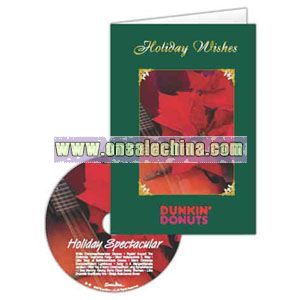 Greeting card and CD