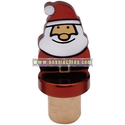 Christmas Bottle Topper (Santa)