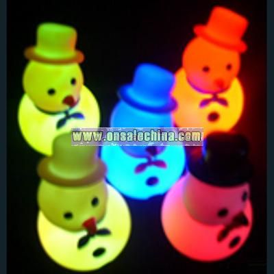 LED Snowman Lighting