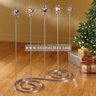 Metal Stocking Holder with 3 Holders
