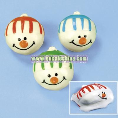 Snowman Sticky Splat Balls