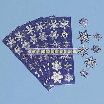 Snowflake Prism Sticker Sheets
