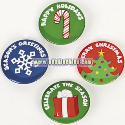Christmas Sayings Mini Buttons