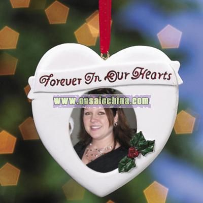 5798440006orever In Our Hearts5798440224Photo Frame Ornament