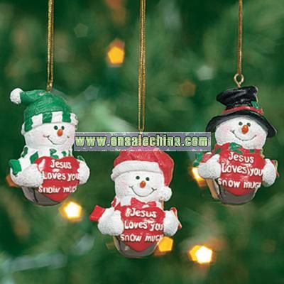 5798440010esus Loves You Snow Much5798440224Jingle Bell Ornaments