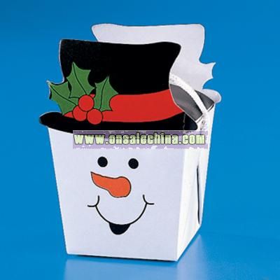 Holiday Snowman Boxes
