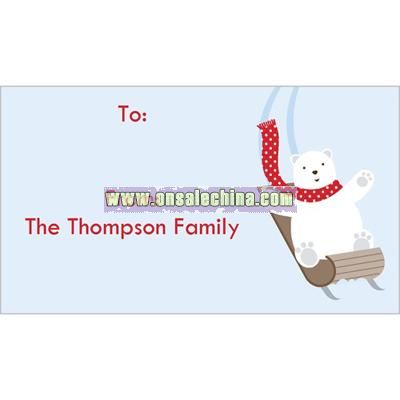 Beary Merry Gift Tag
