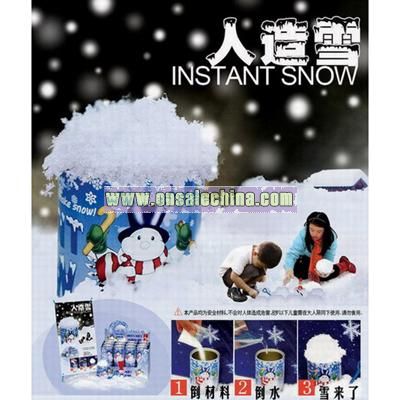 Magic Snow, Snowman, Diy Artifical Snow Toy