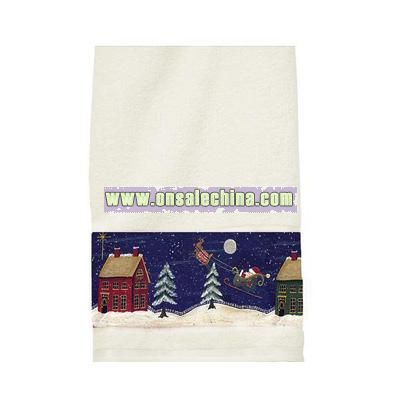 Primitive Snowmen Towel Collection