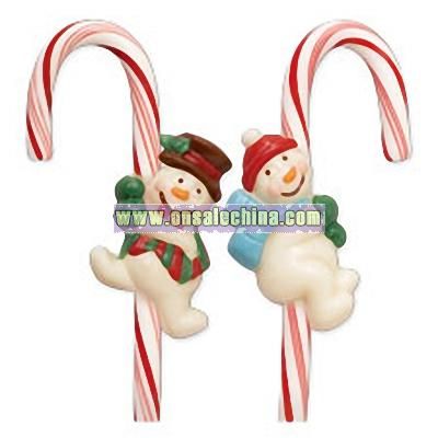 Frosty Friends Snowman Candy Cane Mold