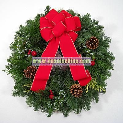 Deluxe Fresh Christmas Wreaths 22
