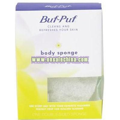 Buf-Puf Double-Sided Body Sponge