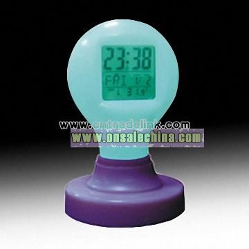 Magic Bulb Digital Alarm Clock