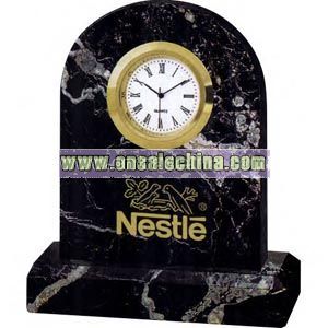 Marble arch shape clock