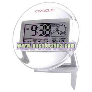Digital time and weather station