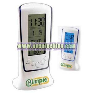 Multi function LCD alarm clock