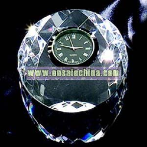 Optical crystal clock