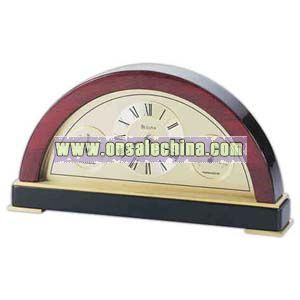 Clock with a sweep second hand