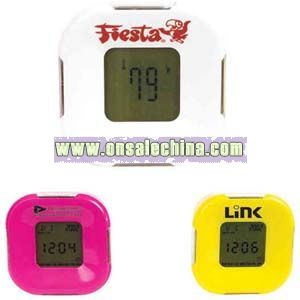 Color changing clock