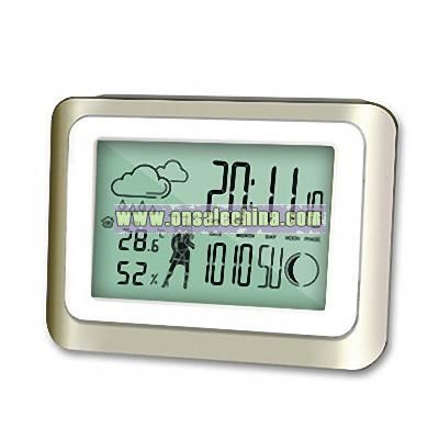 Weather Forecast Digital Calendar Clock