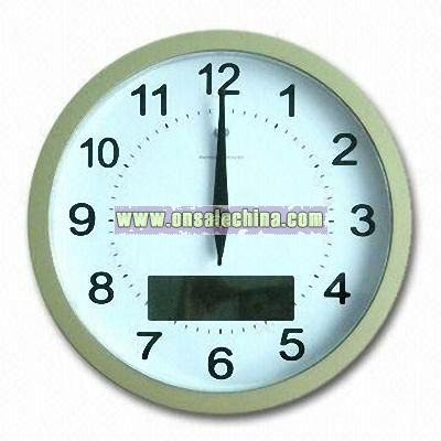 Promotional Radio Controlled Wall Clock