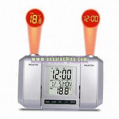 Clock Radio with LCD Display and Focus Adjustment