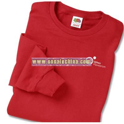 Long Sleeve 100% Cotton T-Shirt - Colors