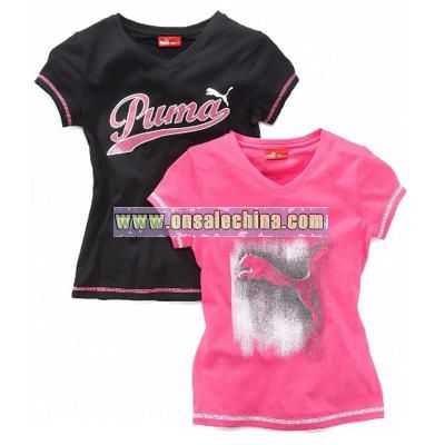 Puma Kids Shirts, Girls Tees