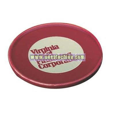 Maroon Glossy ceramic coaster cover for mugs