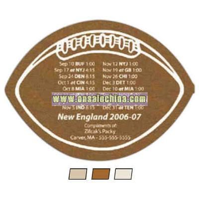 Football Faux suede coaster