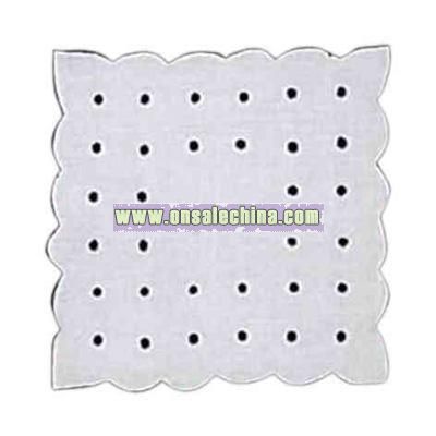 Scallop dots coaster napkin