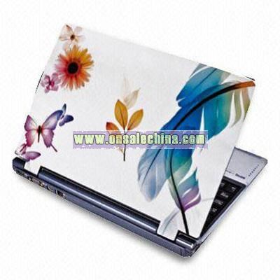 Laptop Skin/Stickers with Tear and Water-resistant
