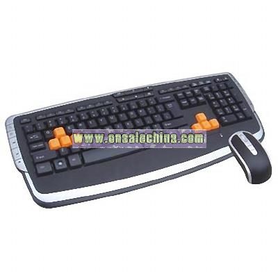 2.4G Wireless Keyboard & Mouse Combo