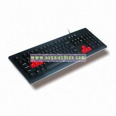 Multimedia Keyboard with Scissors Technology