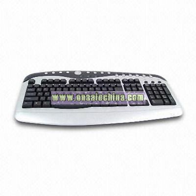 Multimedia Keyboard with USB Connector