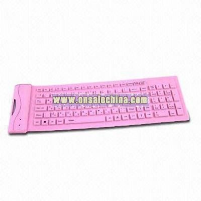 Silicone Keyboard Wireless Design
