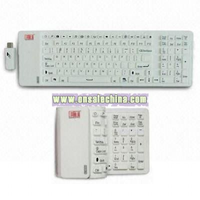 2.4GHz Wireless Folding Keyboard