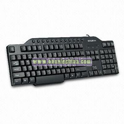 Multimedia Keyboard without Palm Rest and PS/2 Plug